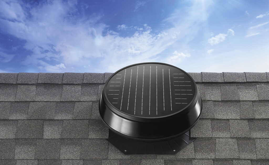 Solar Powered Attic Fan