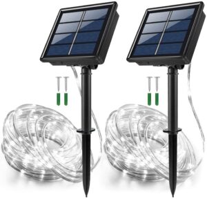 JosMega Solar Powered String Rope Lights